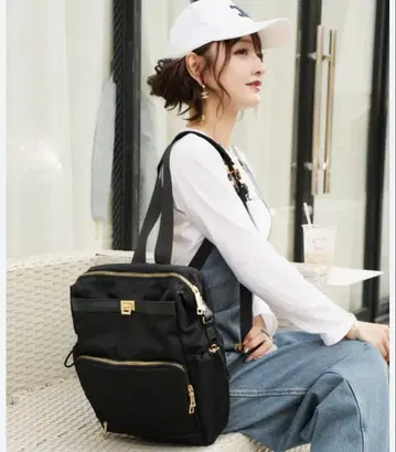 나루세 아이리 백팩 블랙