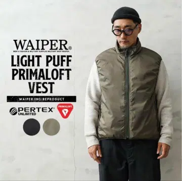 미사용 새상품 WAIPER PUFF PRIMALOFT VEST XL 그린