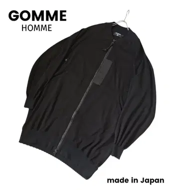 GOMME HOMME 빅 실루엣 & 롱 기장 블루종 M 블랙