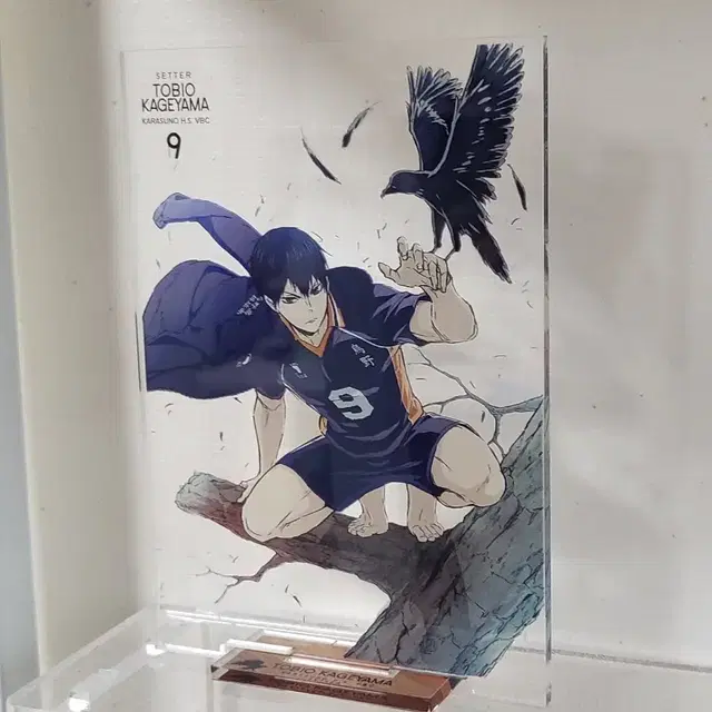 하이큐 카게야마 토비오 맨발 일러스트 아크릴 스탠드 양도 판매