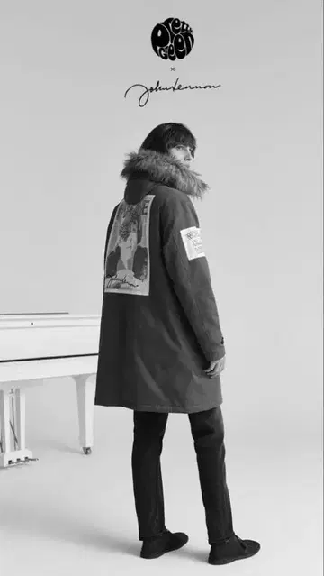 프리티 그린 X 존 레논 모즈 코트