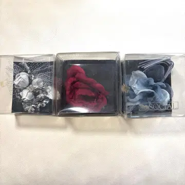 코사지 꽃 3개 세트