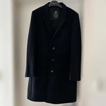 [ 컨디션 최상 ] 러브리스 울 체스터 코트 블랙 남성용 M 사이즈