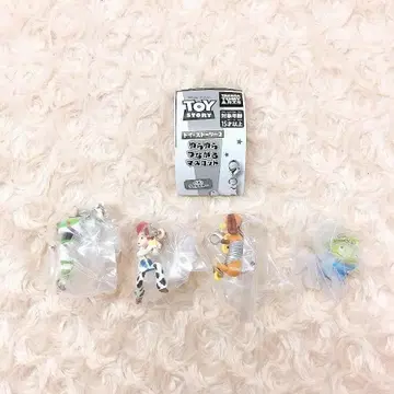 토이스토리 2 흔들흔들 이어지는 마스코트 전 4종 풀컴프