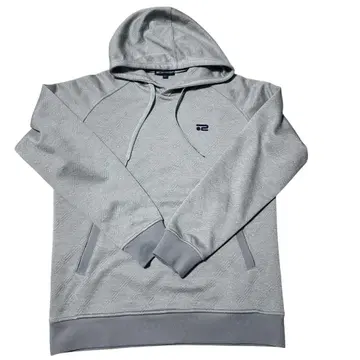 [ROSASEN] 남성용 UV 퀼트 로고 JQ 후드티 L 사이즈