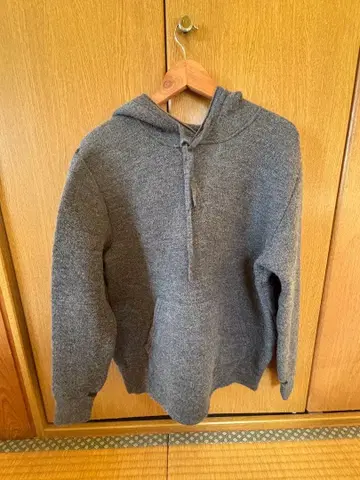 THE INOUS BROTHERS 알파카 후드티 M 그레이