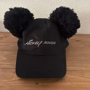미키마우스 폼폼 귀 캡 디즈니
