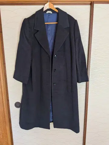 SOGO 블랙 롱 코트 Easy Order