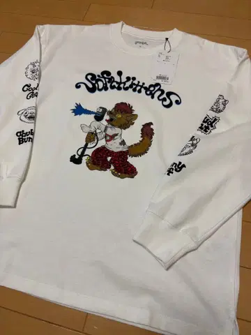 새상품 이시쿠로 아야코 그라니프 빅 긴팔 T Loud Cat 긴팔 티셔츠