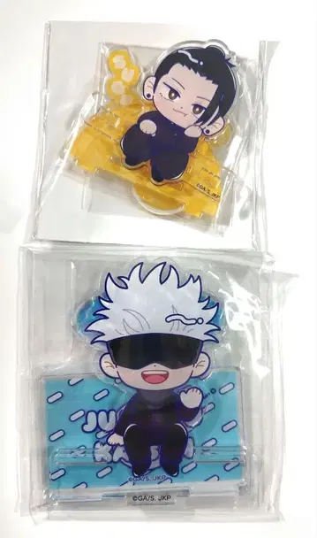 주술회전 회옥 옥절 지킴이 시리즈 아크릴 마스코트 고죠 여름유 세트