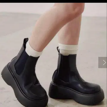 차오패닉 티피 통굽 사이드 고어 부츠