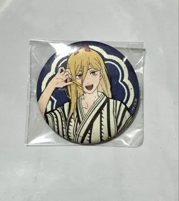 극락탕 콜라보 캔뱃지 체인소 맨 등신 파워