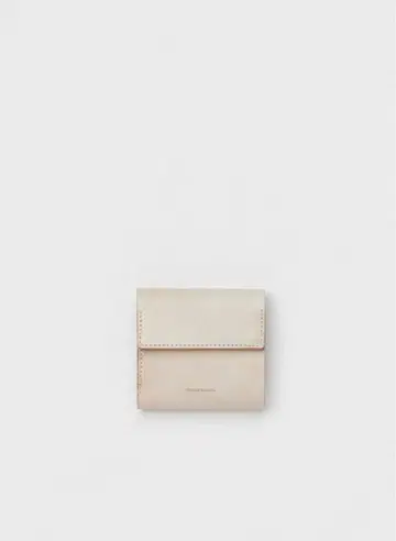 Hender Scheme clasp wallet ivory