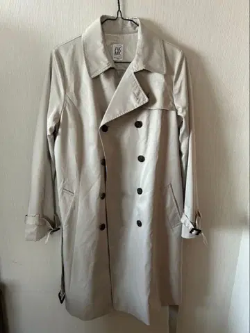 MICHEL KLEIN 베이지 트렌치코트