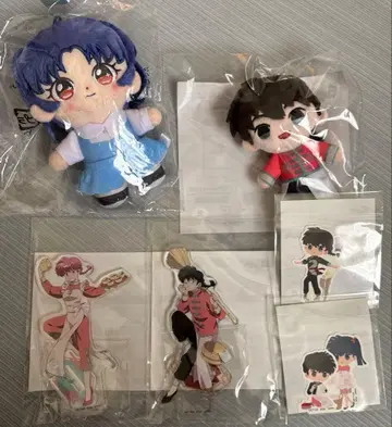 란마 1/2 세가 럭키 쿠지 온라인 사오토메 란마 마스코트 아크릴 스탠드