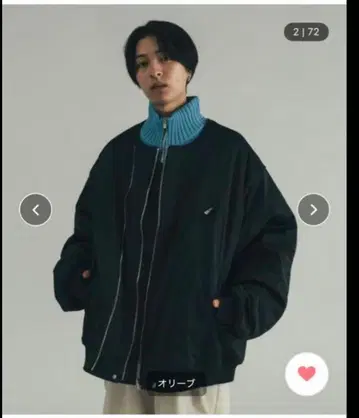 [ 완판템 ] Luis 오버 사이즈 노카라 MA-1