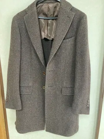 링 재킷 브라운 코트