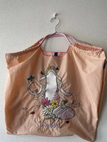 [정품] Chacott 볼체인 에코백 살몬 핑크 L