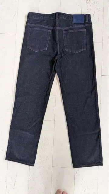 일본산 스트레이트 데님 다크 데님