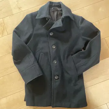 JOURNAL STANDARD 블랙 울 피 코트