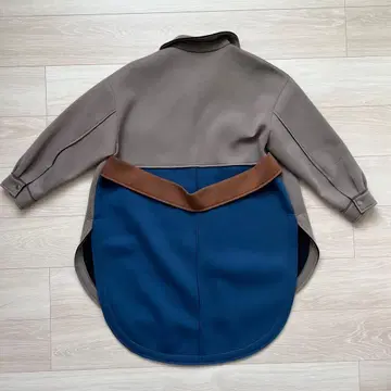 배색 본딩 CPO 셔츠 자켓