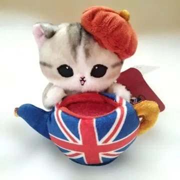 모프 샌드 mofusand 데스크탑 봉제 인형 찻주전자냥