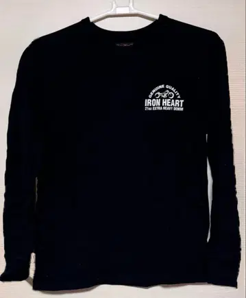 Iron Heart 헤비듀티 롱슬리브 T셔츠 사이즈 XL