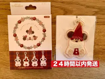 새상품 릴린린 키체인 빨간색 디즈니 크리스마스 2025