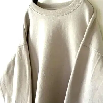 ARDENE 플레인 무지 베이지 구제 의류 트레이닝복 맨투맨