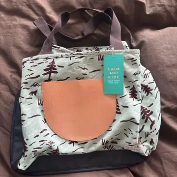 CALM AND RIDE 3DAYS TRIP TOTE 그린 패턴