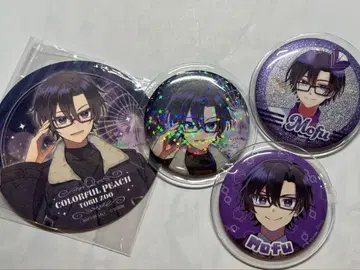 모후상 캔뱃지 4개 세트 토부 동물공원 콜라보