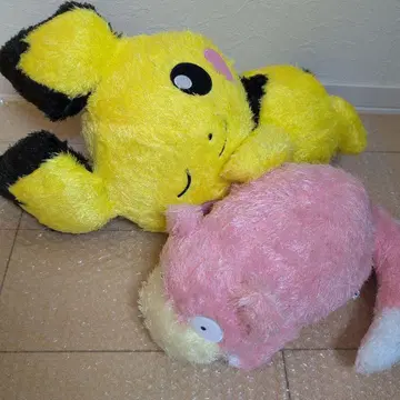 포켓몬 피츄 야돈 큰 봉제 인형 세트