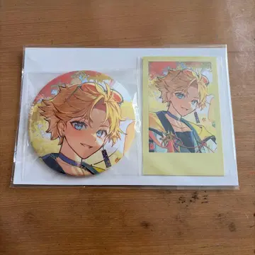 니지산지 유 Q 윌슨 생일 2025 캔뱃지 폴라로이드