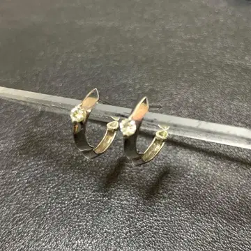 K14WG 후프 귀걸이