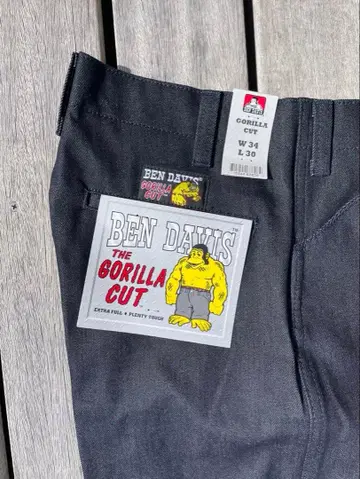 새상품 BEN DAVIS/벤데이비스 고릴라컷 bk34