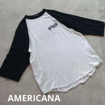 [컨디션 최상] AMERICANA 래글런 긴팔T 아메리카나 베이스볼T
