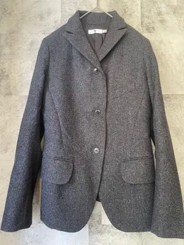 유니클로 질 샌더 J 그레이 울 테일러드 자켓 M 새상품 코트