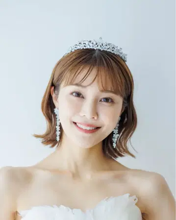 refinado 브라이덜 티아라 지르코니아 AH2111-05