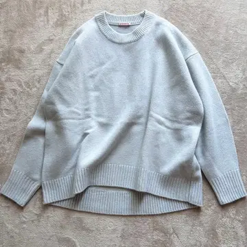 컨디션 최상 Bshop 라이텐더 오버 사이즈 울 캐시미어 니트