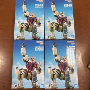 RX-78F00/E 건담 피규어 4세트