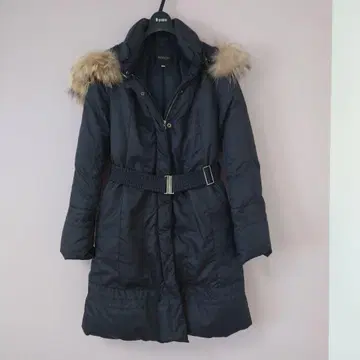 보쉬 BOSCH 롱 다운 코트 벨트 포함 사이즈 38