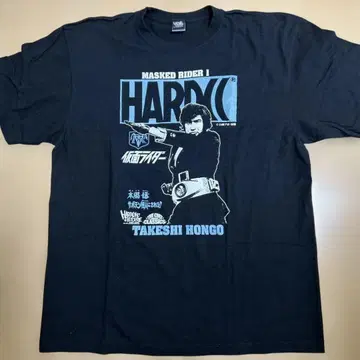 하드코어 초콜릿 가면라이더 T셔츠 XXL 홍고 타케시
