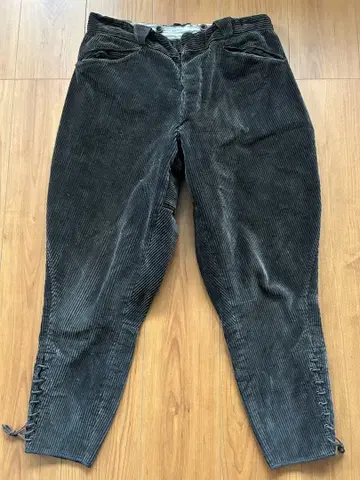 40, 50s 코듀로이 조퍼스 팬츠 프렌치 빈티지 유로