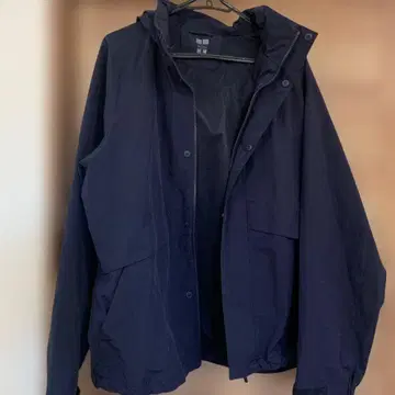 유니클로 윈드프루프 스탠드 블루종 네이비 [ L ] 남녀 공용