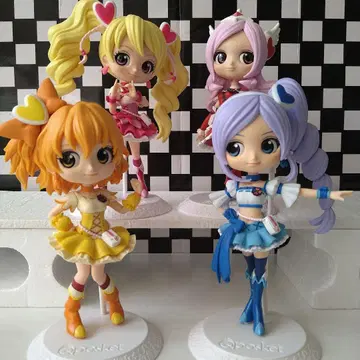 프레쉬 프리큐어! 피규어 Qposket 4개