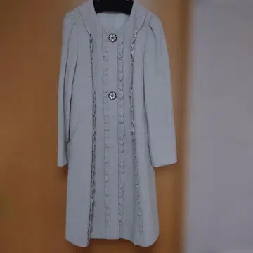 엠즈 그레이시 프릴 코트 38