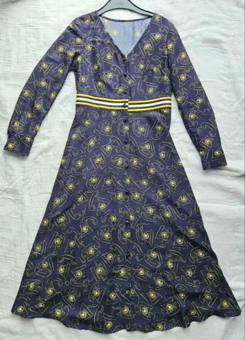 Diagram 전화 프린트 원피스