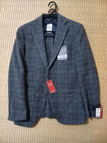 소프트 트위드 수입 자켓 S 그레이 계열