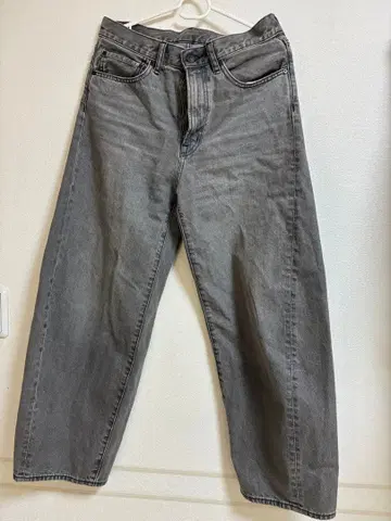 그레이 스트레이트 데님 28 사이즈