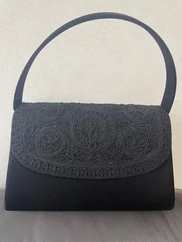 이와사 블랙 포멀 백 자수 디자인 경조 양용 관혼상제